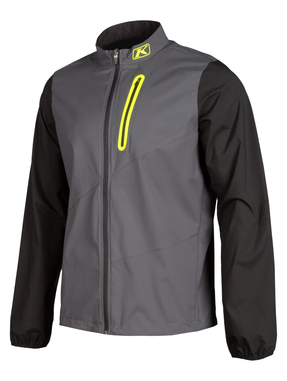 Klim Zephyr Wind Shirt Jacket Men SMALL Lightweight Windproof Full Zip Graphite